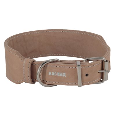 Каскад Ошейник переменной ширины для собак, ширина 3 см, обхват шеи 30-38 см, слоновая кость