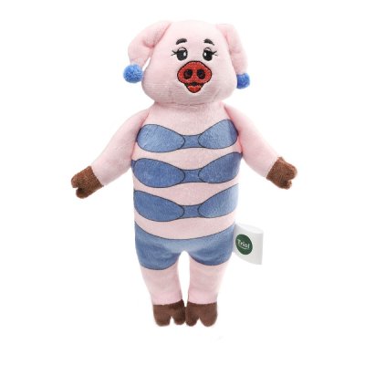 Игрушка для собак TRIOL СМФ Ну, погоди! "Свинка в купальнике" мягкая, 240мм