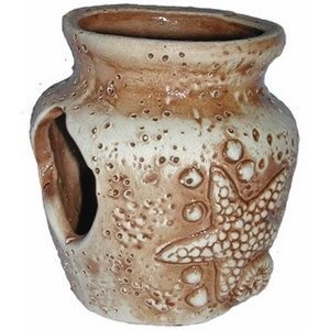 Декор для аквариумов ОРЛОВСКАЯ КЕРАМИКА 05 Амфора Вазон 75х65мм