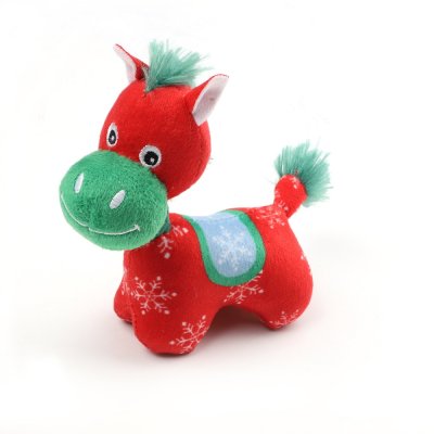 Игрушка для собак TRIOL New Year "Пони" мягкая, 130мм