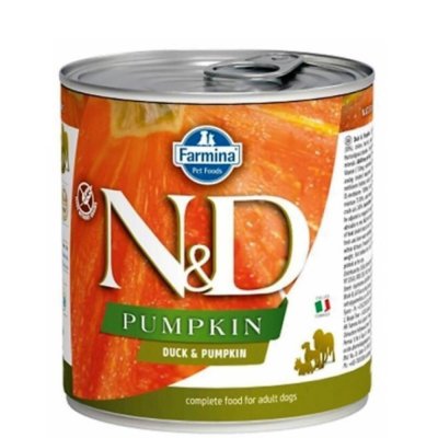 Farmina N&D Pumpkin Влажный корм (консервы) для собак, с уткой и тыквой, 285 гр.