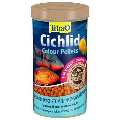 Корм для рыб TETRA Cichlid Colour для всех видов цихлид для улучшения окраса 500мл