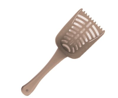 MP Bergamo Совок для кошачьего туалета, 27х4х9 см, мокачино