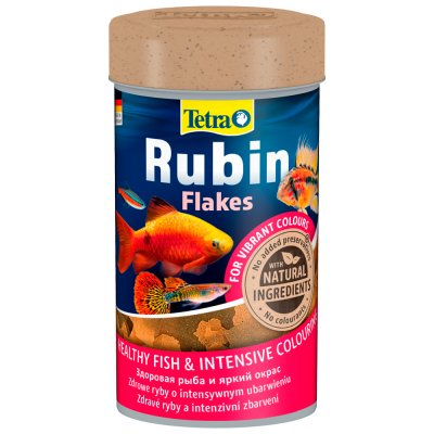 Tetra Rubin корм для рыб хлопья для окраса