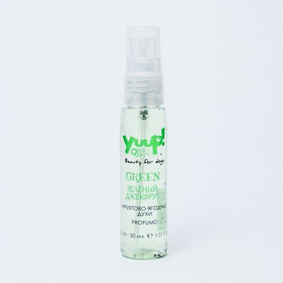 Yuup Духи фруктово-ягодные для кошек и собак Зеленый Джекфрут, 30 мл