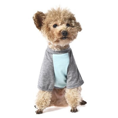 Футболка для собак Foxie Snowstorm голубая р. M (длина спины 35см, обхват груди 32-36см)