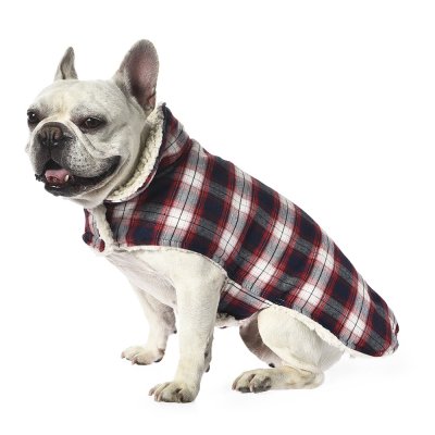 Попона для собак Foxie Logger красная р. S (длина спины 30см)