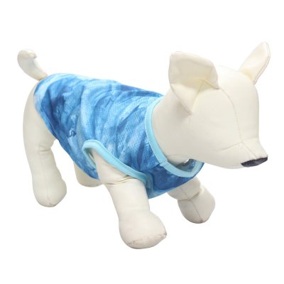 Футболка для собак Foxie Sky голубая р. M (длина спины 35см, обхват груди 48-52см)