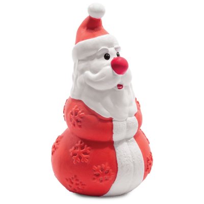 Игрушка для собак TRIOL New Year Дед Мороз, латекс 115мм