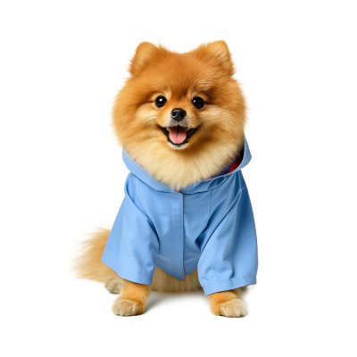 Дождевик для собак Foxie Rainbow разноцветный р. XS (длина спины 25см, обхват груди 38-42см)