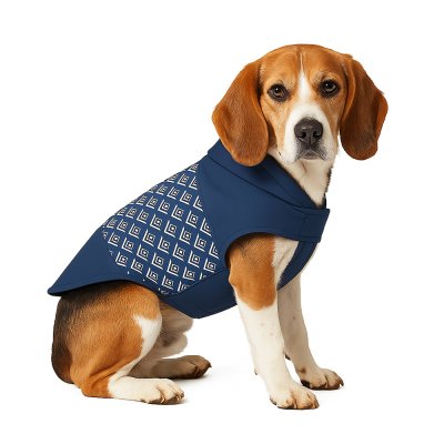 Жилет для собак Foxie Bohemia р. М (длина спины 35см, обхват груди 45-50см) синий