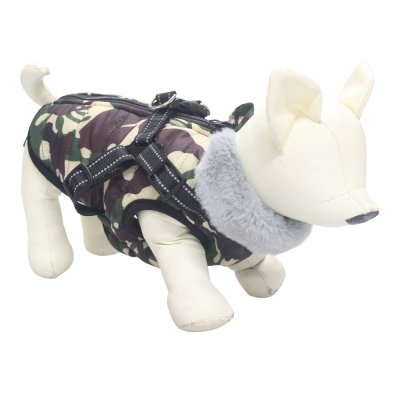 Жилет для собак Foxie Army хаки р. S (длина спины 30см, обхват груди 40см)