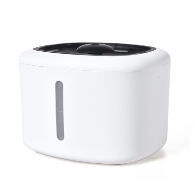 Автопоилка-фонтан для кошек и собак Foxie Breeze 19,5х17х14,5см, 2,5 литра белая