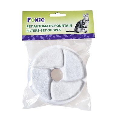 Набор фильтров для автопоилки-фонтана Foxie Breeze 11см 3шт