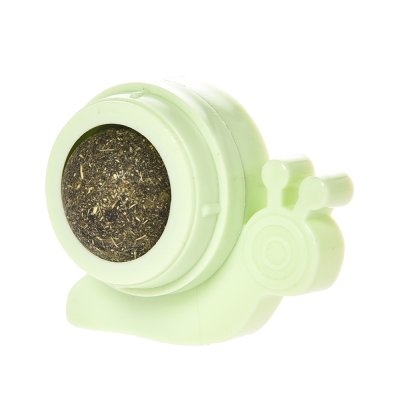 Игрушка для кошек Foxie Snail шарик с кошачьей мятой 7х5,5х4см