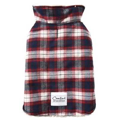 Попона для собак Foxie Logger красная р. L (длина спины 40см)