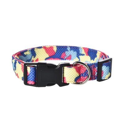 Ошейник для собак Foxie Camo M 1,9x35-50см розовый