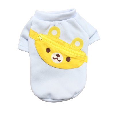 Футболка для собак Foxie Teddy голубая р. L (длина спины 40см, обхват груди 52-58см)