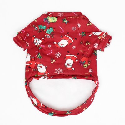 Кофта для животных SIMA LAND "Подарки" новогодняя, размер L, красный (ДС 35см, ОГ 45см)