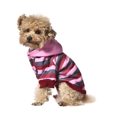 Толстовка для собак Foxie Summer evening розовая р. S (длина спины 30см, обхват груди 47-53см)