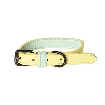 Ошейник для собак Foxie Loving M 1,9x27-35 желтый