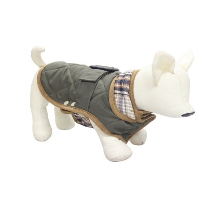 Жилет для собак Foxie Classic серо-зеленый р. S (длина спины 30см, обхват груди 40см)