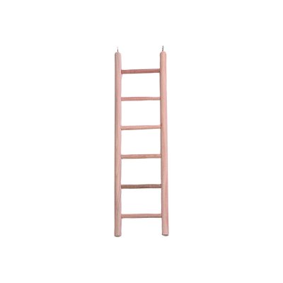 Лестница для птиц FLAMINGO для попугаев, деревянная, 6 ступенек, 28см