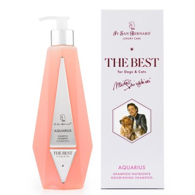 Шампунь Iv San Bernard The Best line Aquarius для питания шерсти с экстрак. винограда 550мл