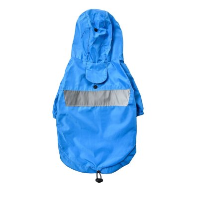Дождевик для собак Foxie Rain синий р. M (длина спины 35см)