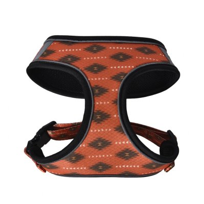 Шлейка для собак Foxie Glare M (обхват шеи 35см, обхват груди 40-52см) красная