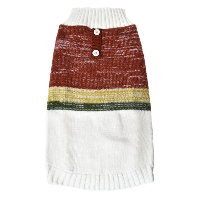 Свитер для собак Foxie Warmth and comfort разноцветный р. S (длина спины 30см, обхват груди 38-45см)