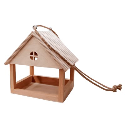 Дорадо Вуд Кормушка уличная для птиц, 24x24x26 см