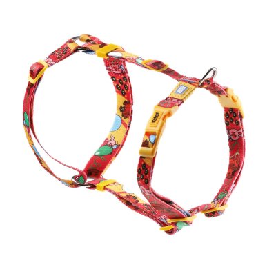 Triol Шлейка для собак нейлоновая Большой секрет, L, обхват груди 67-90 см, ширина 25 мм, красный