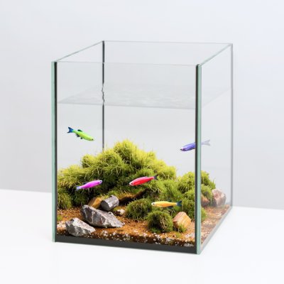 WATERA Аквариум Куб (17х17х21,5 см), 6 л