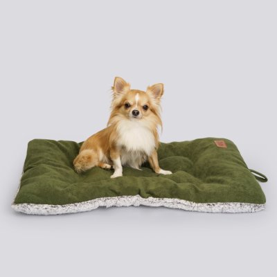 RURRI Матрас Косточка для кошек и собак, 69х48х8,5 см, зеленый