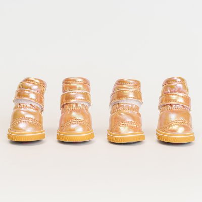 Petmax Ботинки-дутики для собак, L, золотой