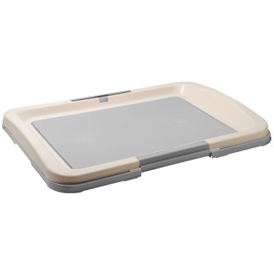 Туалет для собак ZOO ONE Японский стиль 64х49х6см (серый)