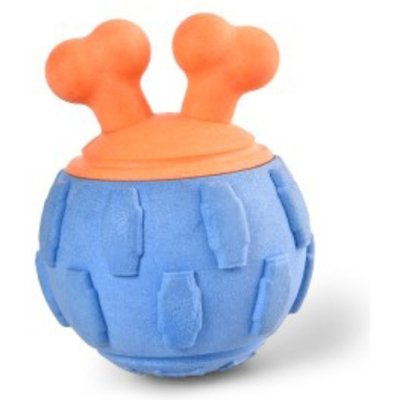 Игрушка для собак PET STAR Мяч с косточками 11x8,5x8,5см