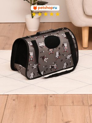 Кошки PETSHOP Сумка переноска для кошек и собак "Котумка", 40*20*26 см (40*20*26 см)