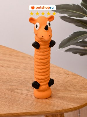 Игрушки PETSHOP Игрушка для кошек и собак из латекса длинная "Луи", 22,5 см (22,5 см)
