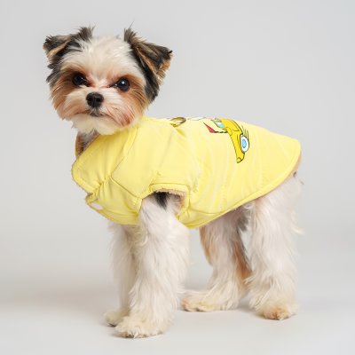 Petmax Куртка для собак, M, желтая