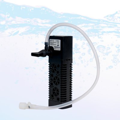 WATERA Внутренний фильтр для аквариума до 18 л, 2,5Вт, 180 л/ч, чёрный