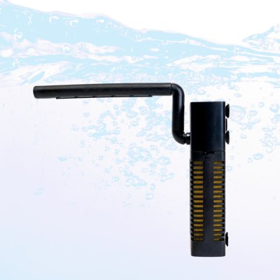 WATERA Внутренний фильтр для аквариума до 14 л, 2Вт, 130 л/ч, чёрный