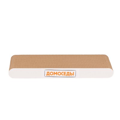 Домоседы Когтеточка для кошек Flat mini (50x24x5 см) из гофрированного картона для кошек
