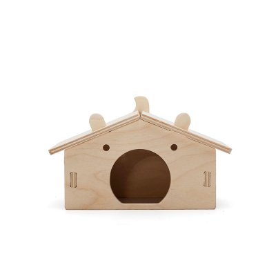 Legreengo Домик деревянный для грызунов, 15x8,5x9,5 см
