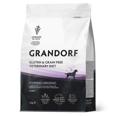 Корм для собак GRANDORF VET ERINARY DIET Dog Hypoallergenic сух. 3кг