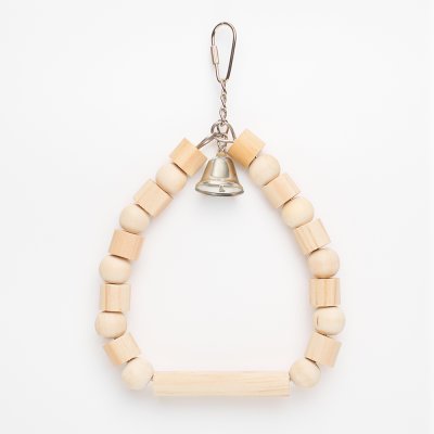 Petmax Качели для птиц натуральные материалы 20х15см