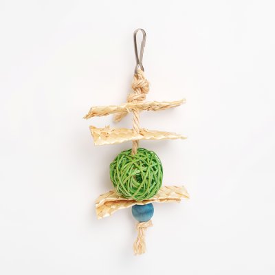 Petmax Игрушка для птиц Малышка, 19х8 см