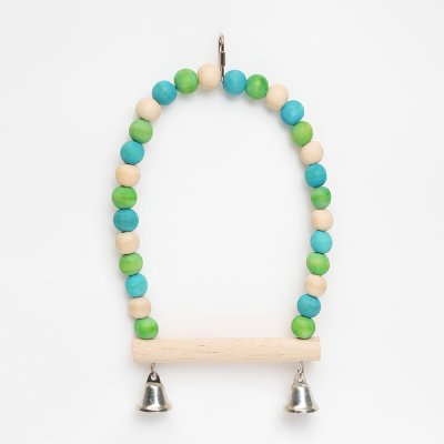 Petmax Качели для птиц цветные  22х15см