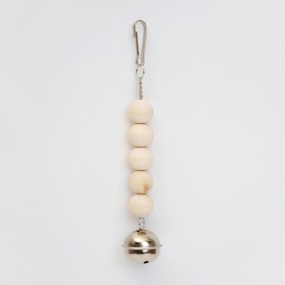 Petmax Игрушка для крупных попугаев Гусеница, 15 см